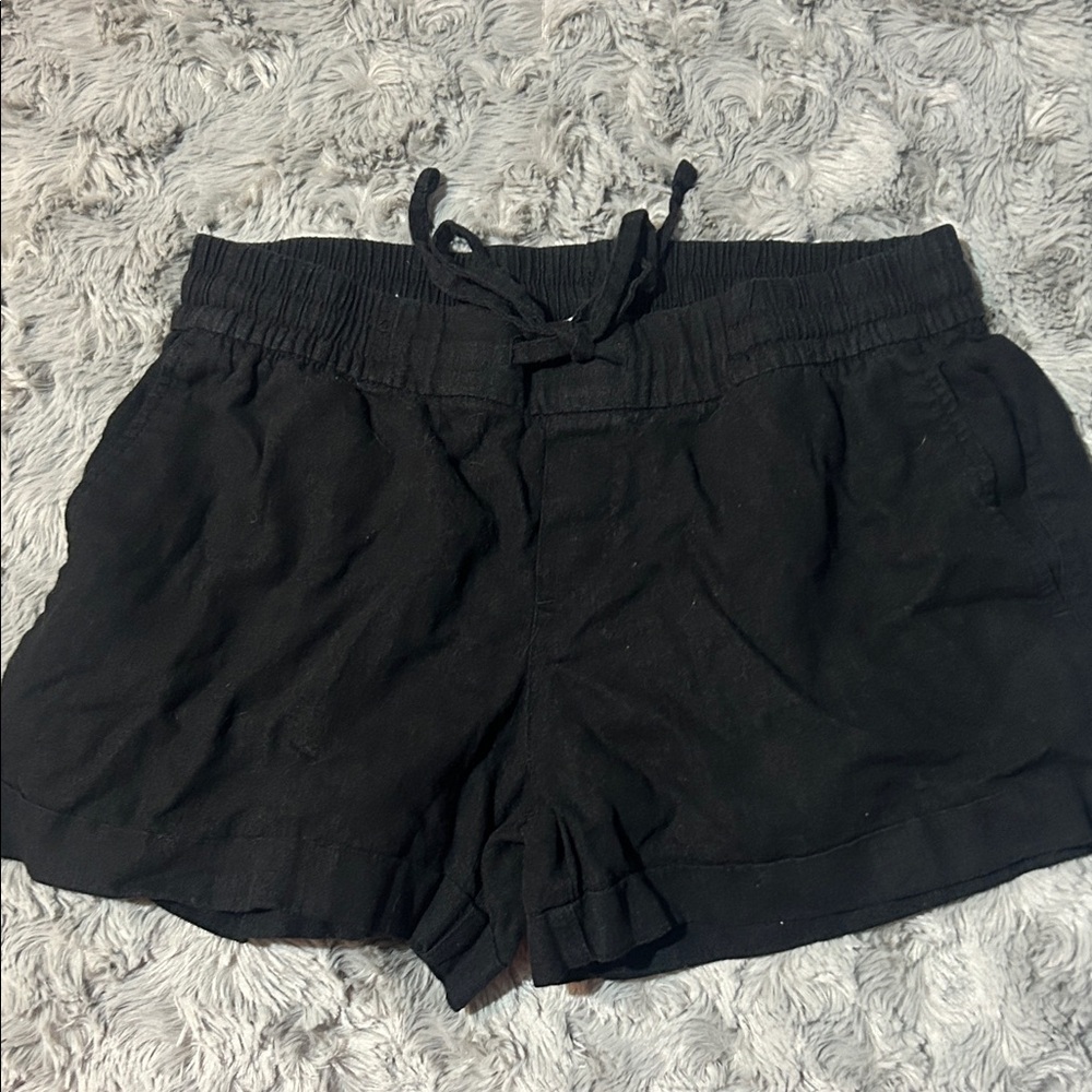 Old Navy Women's High Waist Black Shorts